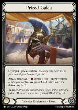 Prized Galea (Cold Foil) - LGS Promos (Promo) [LGS-254]