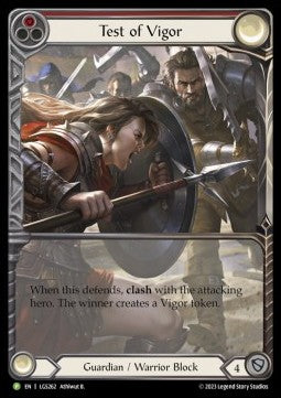 Test of Vigor (Extended Art Rainbow Foil) - LGS Promos (Promo) [LGS-262]