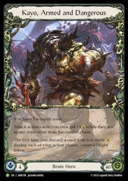 Kayo, Armed and Dangerous (Rainbow Foil) - Hero Promos (Promo) [HER-108]
