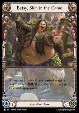 Betsy, Skin in the Game (Rainbow Foil) - Hero Promos (Promo) [HER-109]