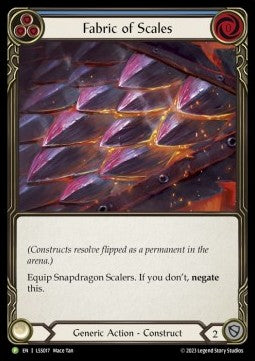 Fabric of Scales // Snapdragon Scalers (Cold Foil) - LSS Promos (Promo) [LSS-017]