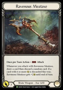 Ravenous Meataxe // Spectral Shield (Regular) - XXX Promos (Promo) [XXX-018/021]