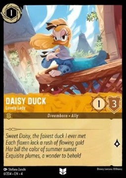 Daisy Duck - Lovely Lady - Ursula's Return (Uncommon) [4URS-6]