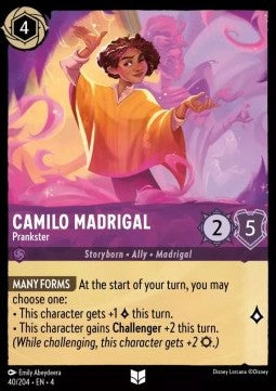 Camilo Madrigal - Prankster - Ursula's Return (Uncommon) [4URS-40]