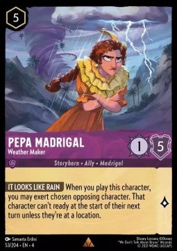 Pepa Madrigal - Weather Maker - Ursula's Return (Rare) [4URS-53]
