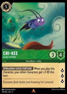 Cri-Kee - Lucky Cricket - Ursula's Return (Rare) [4URS-69]