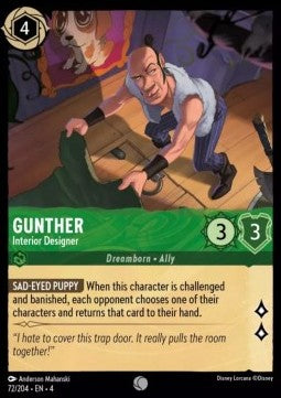 Gunther - Interior Designer - Ursula's Return (Common) [4URS-72]