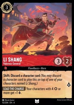 Li Shang - Valorous General - Ursula's Return (Uncommon) [4URS-112]