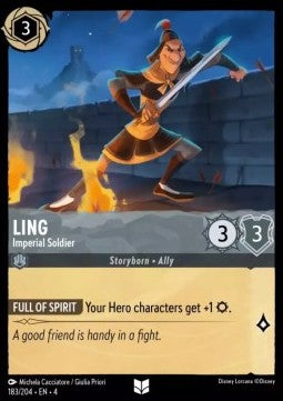 Ling - Imperial Soldier - Ursula's Return (Uncommon) [4URS-183]