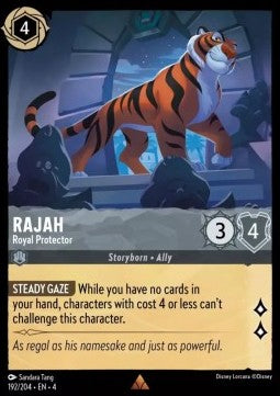 Rajah - Royal Protector - Ursula's Return (Rare) [4URS-192]