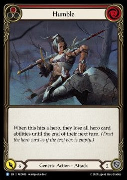 Humble (Red) (Regular) - Armory Deck: Kayo (Rare) [AKO-009]