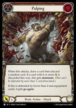 Pulping (Red) (Regular) - Armory Deck: Kayo (Rare) [AKO-010]