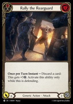 Rally the Rearguard (Red) (Regular) - Armory Deck: Kayo (Common) [AKO-011]