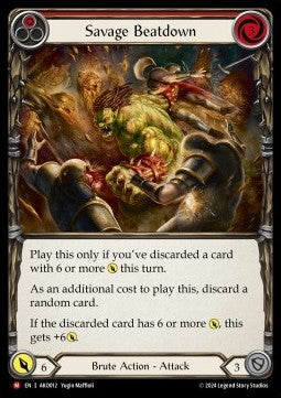 Savage Beatdown (Regular) - Armory Deck: Kayo (Majestic) [AKO-012]