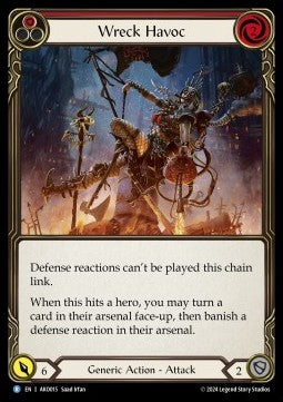 Wreck Havoc (Red) (Regular) - Armory Deck: Kayo (Rare) [AKO-015]