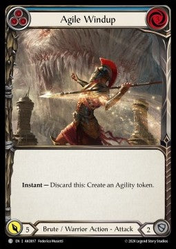 Agile Windup (Blue) (Regular) - Armory Deck: Kayo (Common) [AKO-017]