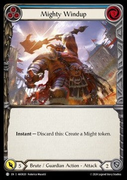 Mighty Windup (Blue) (Regular) - Armory Deck: Kayo (Common) [AKO-020]