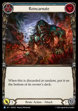 Reincarnate (Blue) (Regular) - Armory Deck: Kayo (Rare) [AKO-022]