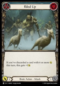 Riled Up (Blue) (Regular) - Armory Deck: Kayo (Common) [AKO-023]