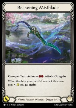 Beckoning Mistblade (Regular) - Part the Mistveil (Token) [MST-003]