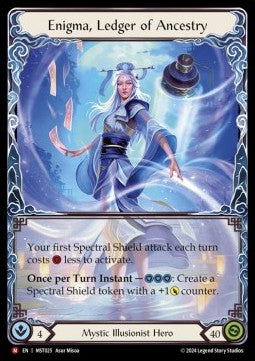 Enigma, Ledger of Ancestry (Regular) - Part the Mistveil (Majestic) [MST-025]