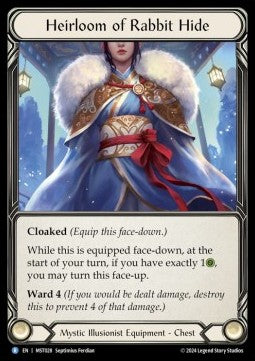Heirloom of Rabbit Hide (Cold Foil) - Part the Mistveil (Rare) [MST-028]