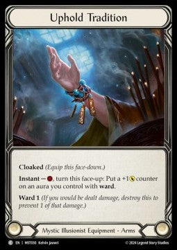 Uphold Tradition (Regular) - Part the Mistveil (Common) [MST-030]