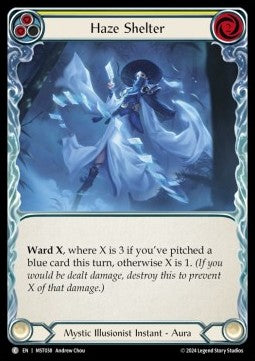 Haze Shelter (Yellow) (Rainbow Foil) - Part the Mistveil (Common) [MST-038]