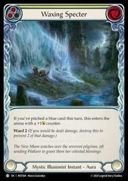 Waxing Specter (Yellow) (Rainbow Foil) - Part the Mistveil (Common) [MST-044]