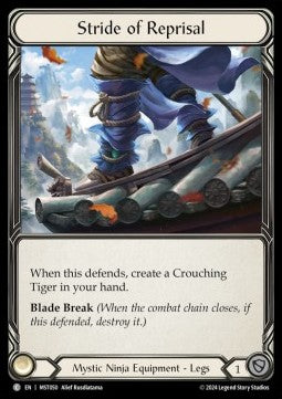 Stride of Reprisal (Cold Foil) - Part the Mistveil (Common) [MST-050]