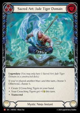 Sacred Art: Jade Tiger Domain // Inner Chi (Regular) - Part the Mistveil (Majestic) [MST-053]