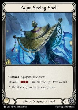 Aqua Seeing Shell (Regular) - Part the Mistveil (Common) [MST-067]