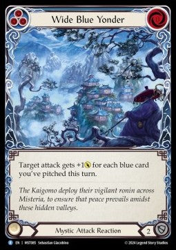 Wide Blue Yonder (Regular) - Part the Mistveil (Rare) [MST-085]