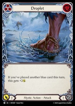 Droplet (Rainbow Foil) - Part the Mistveil (Common) [MST-087]