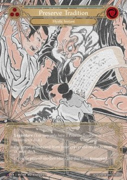 Preserve Tradition // Inner Chi (Marvel) - Part the Mistveil (Marvel) [MST-099]