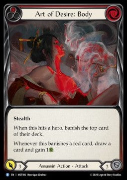 Art of Desire: Body (Rainbow Foil) - Part the Mistveil (Rare) [MST-106]