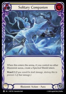 Solitary Companion (Yellow) (Rainbow Foil) - Part the Mistveil (Common) [MST-150]