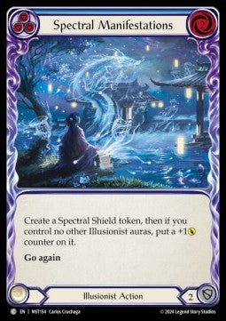 Spectral Manifestations (Blue) (Regular) - Part the Mistveil (Common) [MST-154]