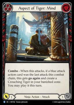 Aspect of Tiger: Mind (Regular) - Part the Mistveil (Rare) [MST-166]