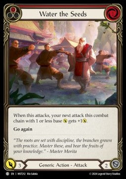 Water the Seeds (Red) (Regular) - Part the Mistveil (Common) [MST-212]