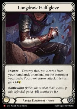 Longdraw Half-Glove (Cold Foil) - Part the Mistveil (Majestic) [MST-232]