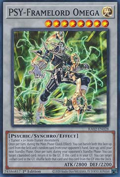 PSY-Framelord Omega (V.1 - Super Rare) - 25th Anniversary Rarity Collection II (Super Rare) [RA02-028]
