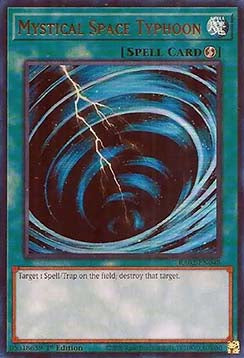 Mystical Space Typhoon (V.2 - Ultra Rare) - 25th Anniversary Rarity Collection II (Ultra Rare) [RA02-048]