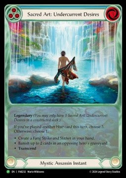 Sacred Art: Undercurrent Desires // Inner Chi (Extended Art Rainbow Foil) - FAB Promos (Promo) [FAB-232]