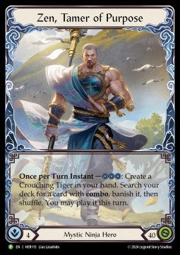 Zen, Tamer of Purpose (Rainbow Foil) - Hero Promos (Promo) [HER-115]