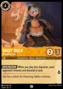 Daisy Duck - Musketeer Spy - Ursula's Return (Common) [4URS-7]