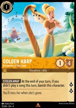 Golden Harp - Enchanter of the Land - Ursula's Return (Rare) [4URS-11]