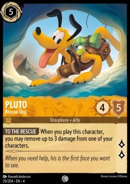 Pluto - Rescue Dog - Ursula's Return (Common) [4URS-20]
