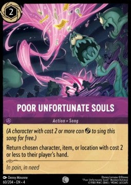 Poor Unfortunate Souls - Ursula's Return (Common) [4URS-60]
