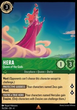 Hera - Queen of the Gods - Ursula's Return (Rare) [4URS-76]